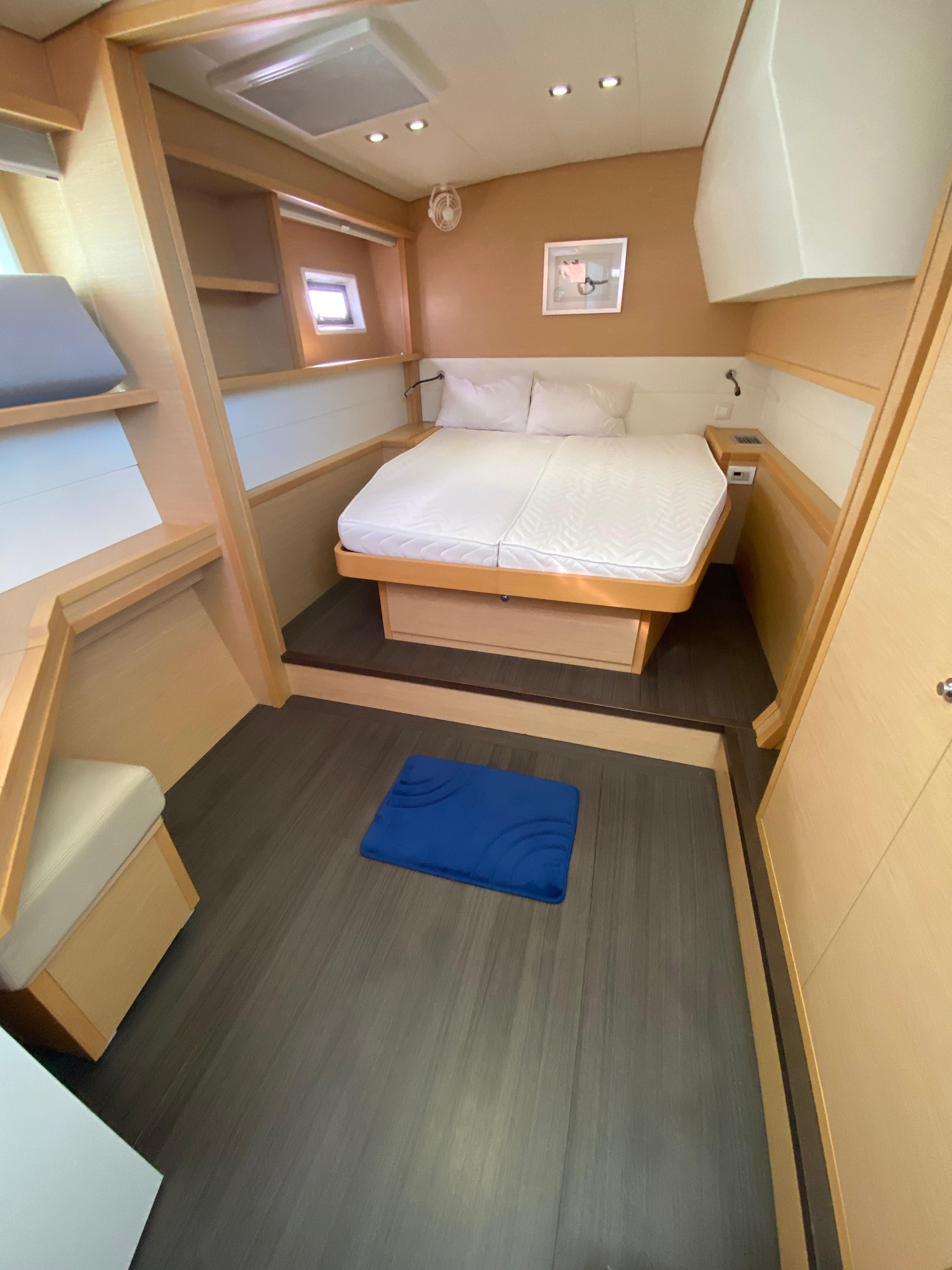 Used Sail Catamaran for Sale 2014 Lagoon 52 F Layout & Accommodations
